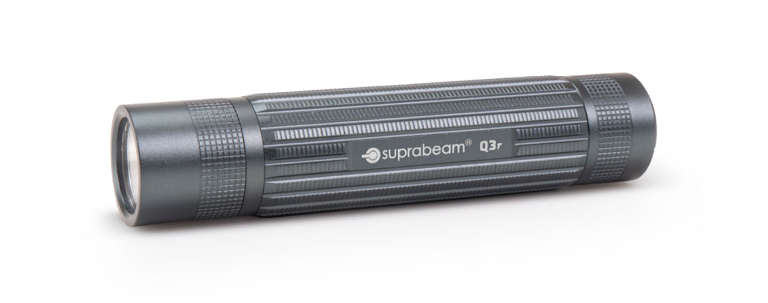 Taschenlampe Suprabeam, LED Lampe Q3r wiederaufladbar