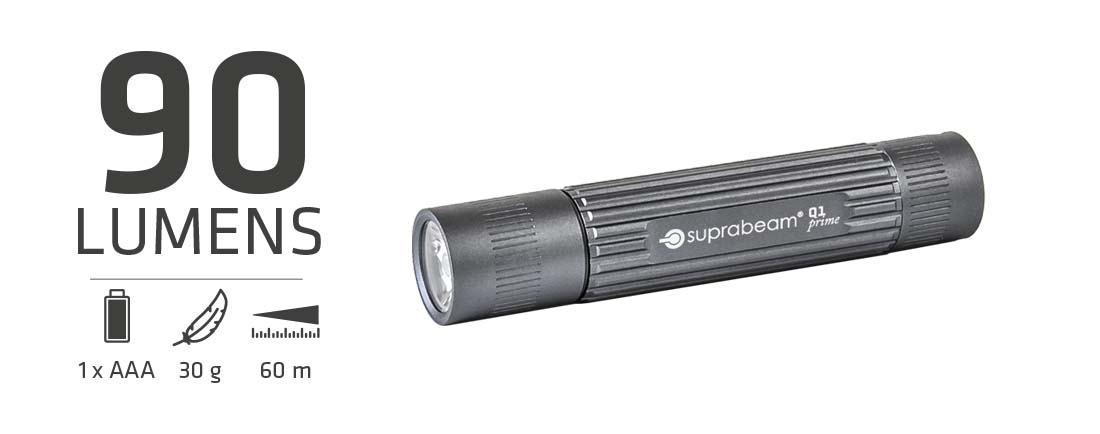 Suprabeam LED Taschenlampe Q1prime<br>