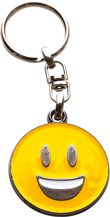 Emoji Schlüsselanhänger Happy<br>