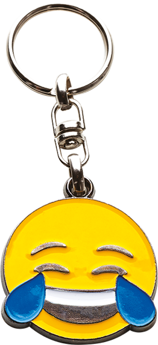 Emoji Schlüsselanhänger lachend<br>