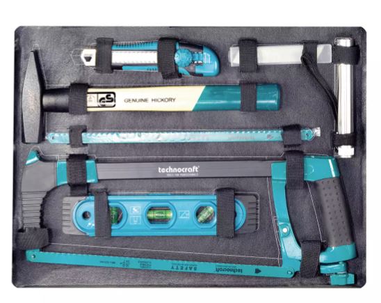 Technocraft Werkzeugkoffer Pro Case 5, 140 teilig