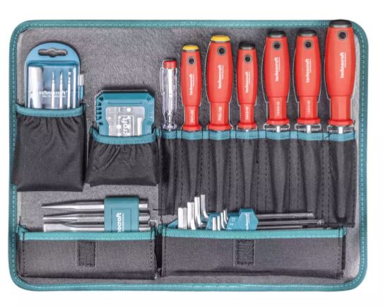 Technocraft Werkzeugkoffer Pro Case 5, 140 teilig
