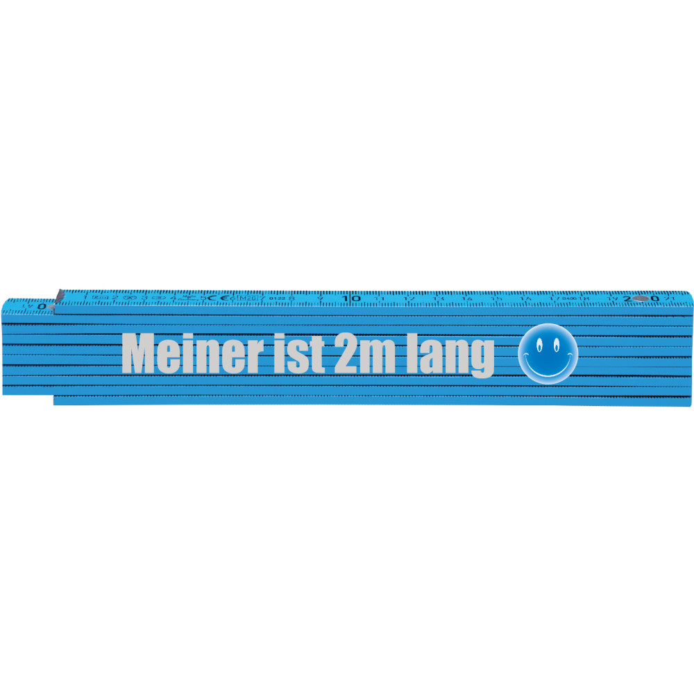 Holz-Gliedermeter “Meiner ist 2m lang”