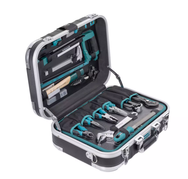 Technocraft ABS-Werkzeugkoffer Pro Chrom, 152 teilig