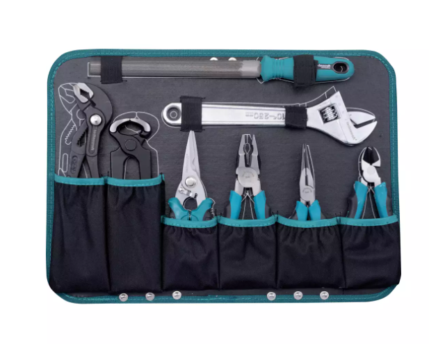Technocraft ABS-Werkzeugkoffer Pro Chrom, 152 teilig