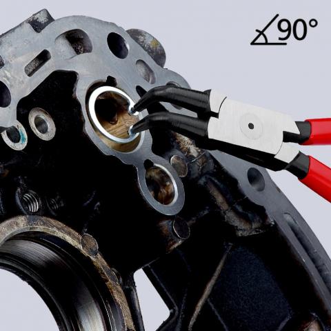 Knipex Seeger-Ringzange 170 mm abgewinkelt