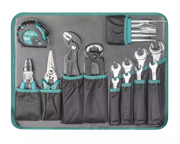 Technocraft Alu-Werkzeugkoffer Pro Wood 4, 128 teilig