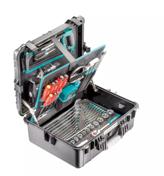 Technocraft PP-Werkzeugkoffer Pro Construction IP65, 152 teilig