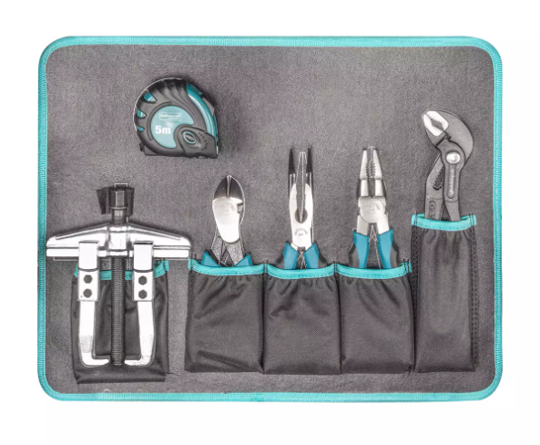 Technocraft PP-Werkzeugkoffer Pro Construction IP65, 152 teilig