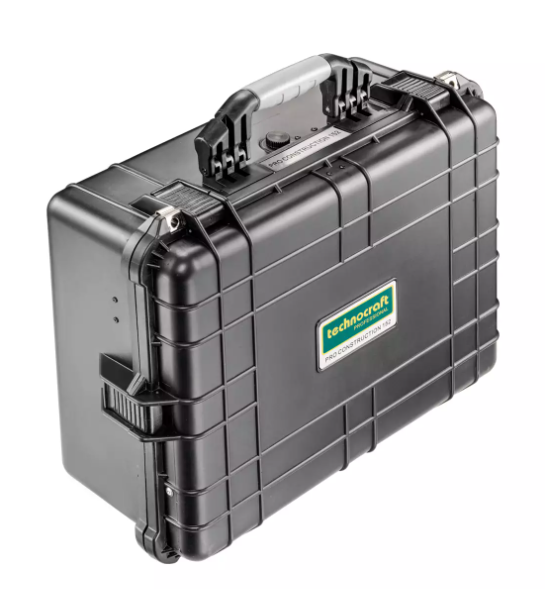 Technocraft PP-Werkzeugkoffer Pro Construction IP65, 152 teilig