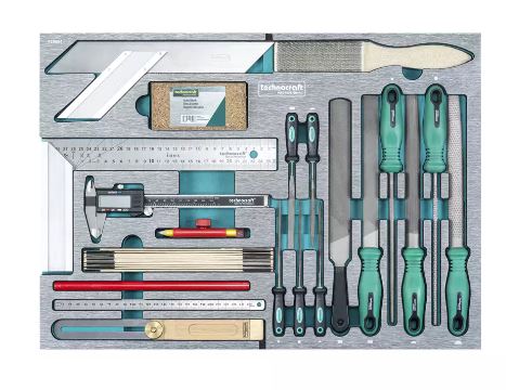 Technocraft Werkstattwagen Swiss Team Wood Pro 282 teilig 729719