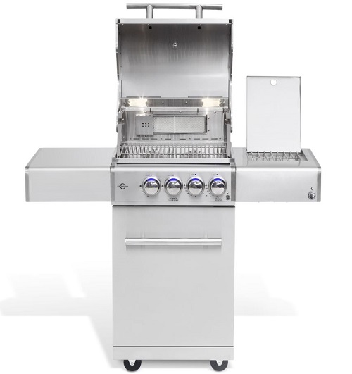 Chef S Set-Kombi S1, Edelstahl, Gasgrill<br>