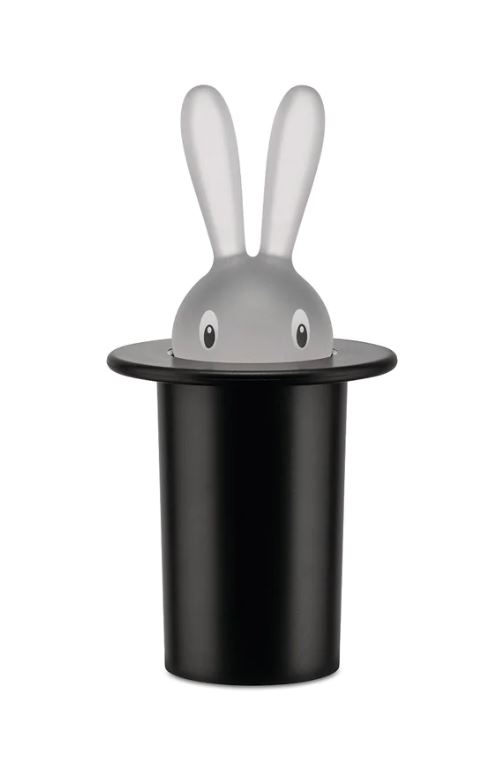 Magic Bunny Zahnstocherhalter Alessi<br> Farbe: schwarz