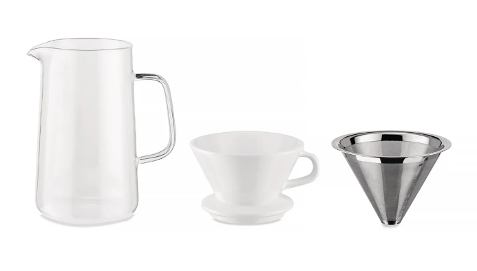 Langsamer Kaffee Set, Alessi<br>