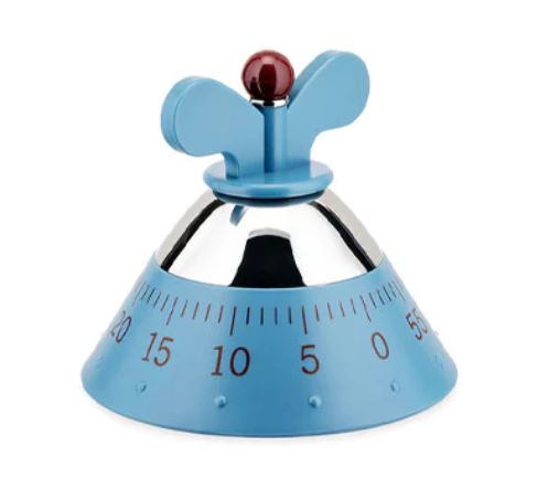 Küchentimer, hellblau, Alessi<br>