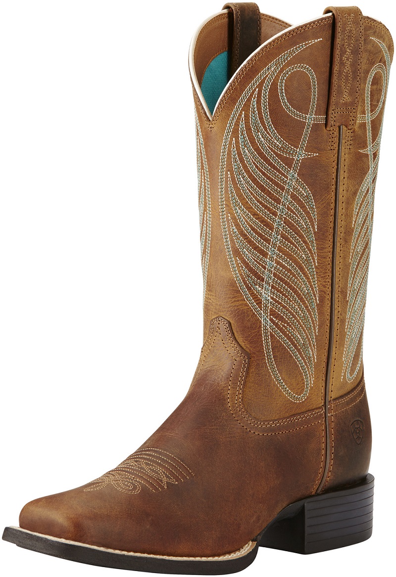Ariat Stiefel Round Up Wide Square Toe<br>