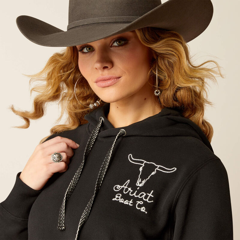 Ariat Steer Stitch Hoodie<br>