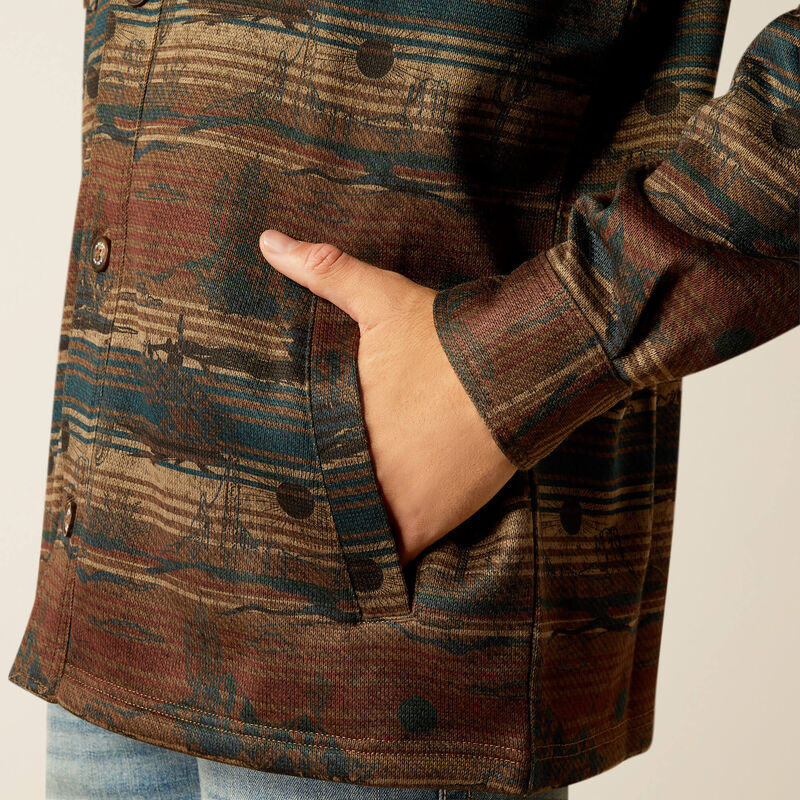 Ariat Caldwell Printed Shirt Jacke<br>