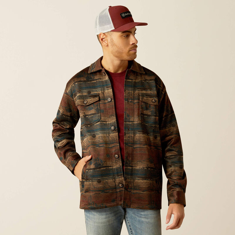 Ariat Caldwell Printed Shirt Jacke<br>