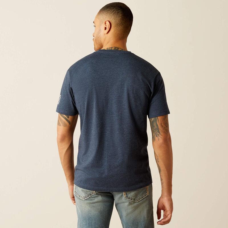 Ariat T-Shirt "Shield Flag"<br>