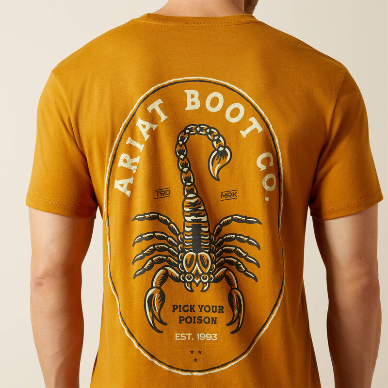 Ariat T-Shirt "Scorpion Seal" Gr. L<br>