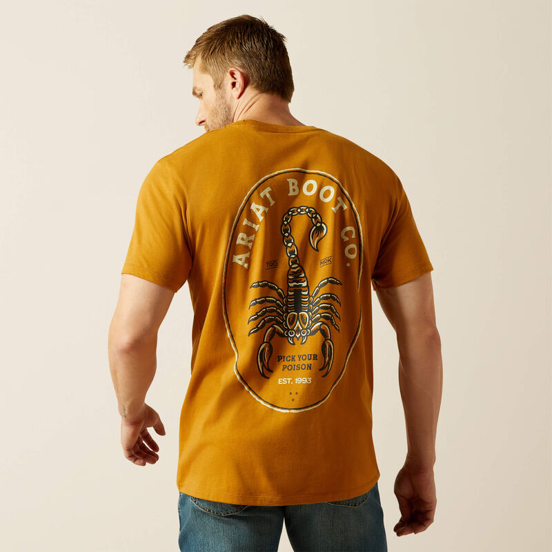 Ariat T-Shirt "Scorpion Seal" Gr. L<br>