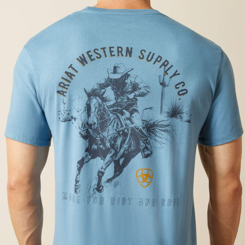 Ariat T-Shirt "Blazing Saddle" Gr. M<br>