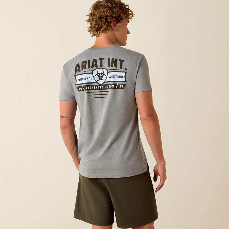 Ariat T-Shirt "Banner Badge" <br>