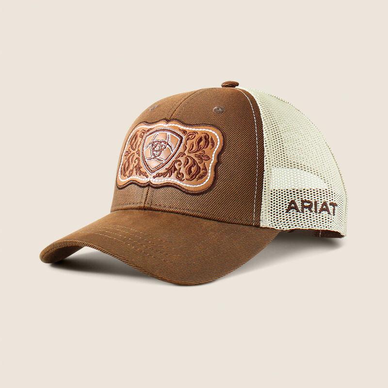 Ariat Cap "Leather Floral"<br>