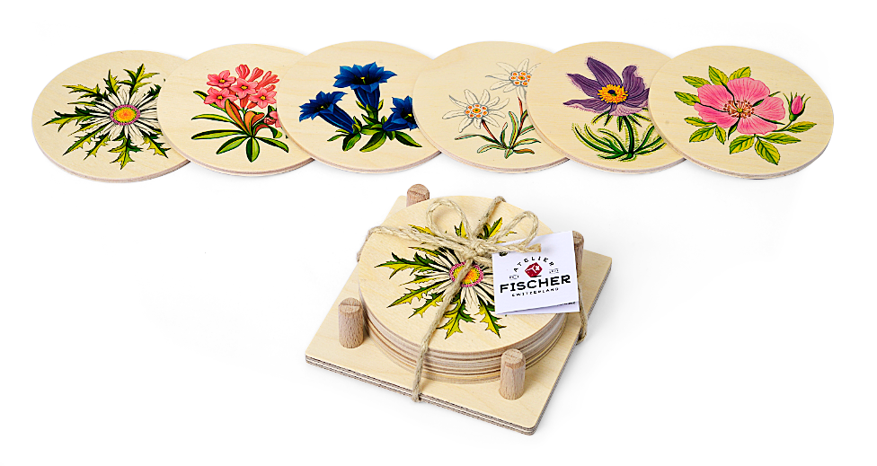 Untersetzer Alpenblumen<br>