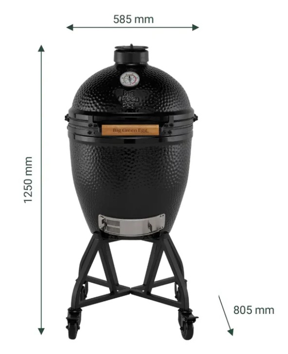 The Onyx Large Set, Big Green Egg<br>