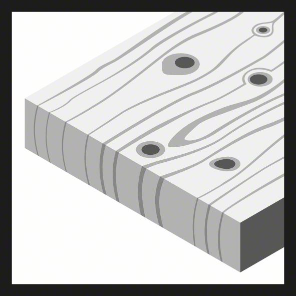 Holzspiralbohrer Standard, 3 x 33 x 61 mm, d 3 mm<br>