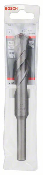 Betonbohrer CYL-3, Silver Percussion, 20 x 100 x 160 mm, d 12,7 mm, 1er-Pack<br>