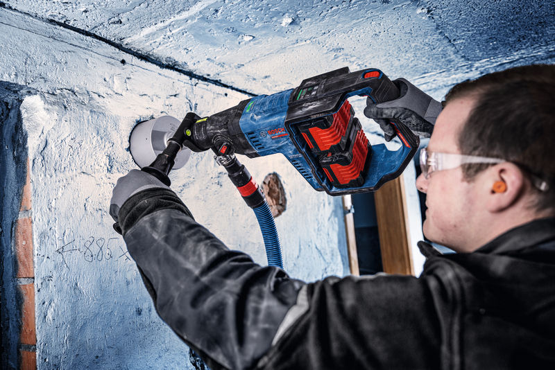 Bosch Akku-Diamantkern-bohrmaschine<br>