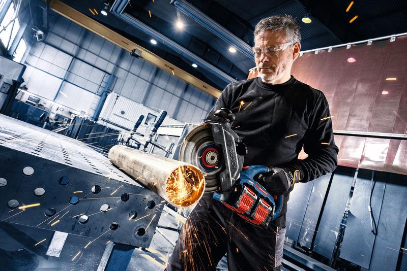 Bosch Akku- Winkelschleifer 230mm<br>