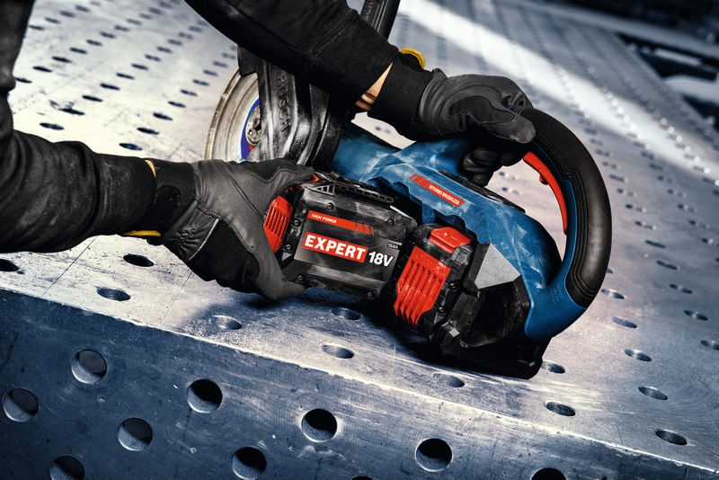 Bosch Akku- Winkelschleifer 230mm<br>