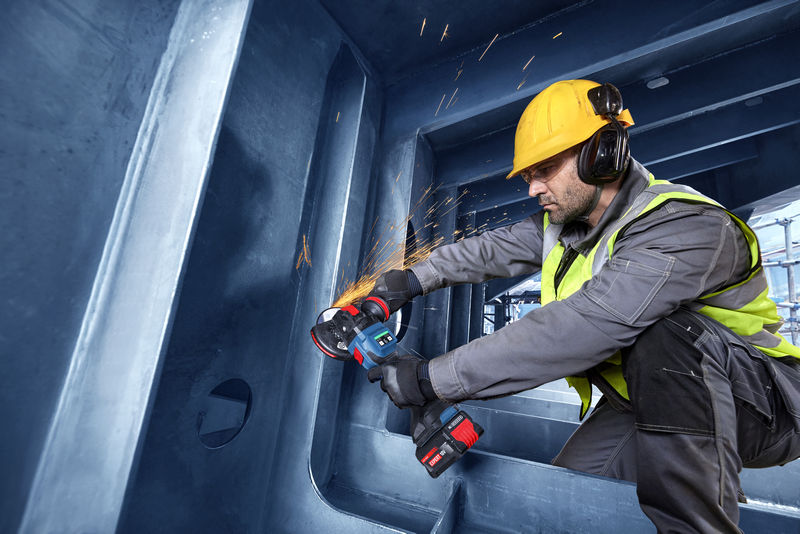 Bosch Akku-Winkelschleifer<br>