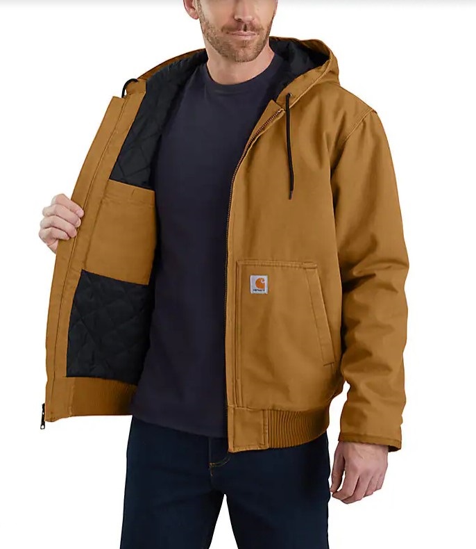 Herrenjacke Duck Active Carhartt <br>