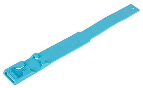 Fesselband mit Verschluss blau<br> Farbe: blau