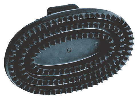 Gummistriegel oval<br>