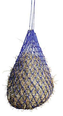 Heunetz blau 5x5cm<br> Farbe: blau