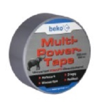 Multi-Power-Tape 50 mm x 50 m, silber<br>