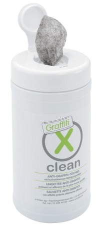 Anti Graffiti Tücher für Oberflächen<br>