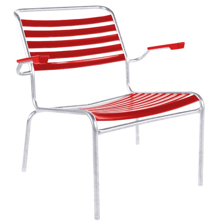 Lounger Säntis mit Armlehne<br>