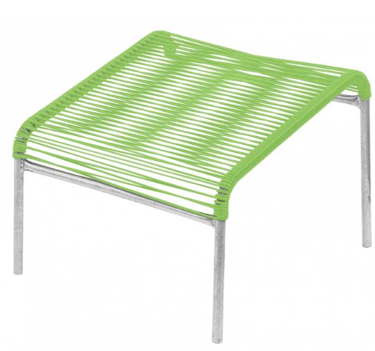 Hocker Lounger Spaghetti<br> Farbe: hellgrün