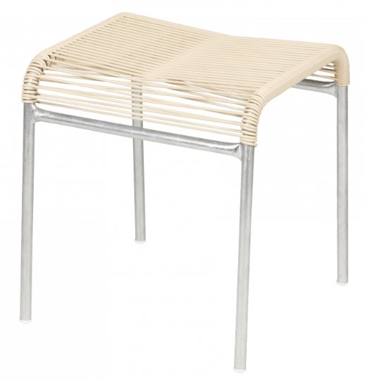 Hocker Säntis 1er Spaghetti pastellsand<br> Farbe: pastellsand