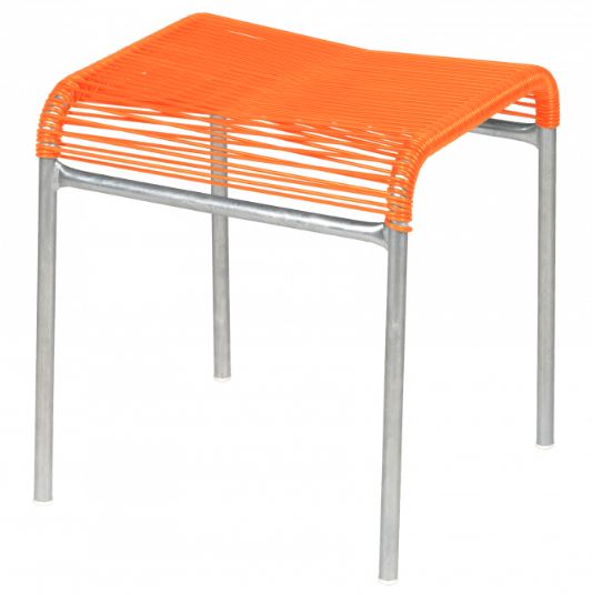 Hocker Säntis 1er Spaghetti orange<br> Farbe: orange