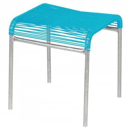 Hocker Säntis 1er Spaghetti türkis<br> Farbe: türkis