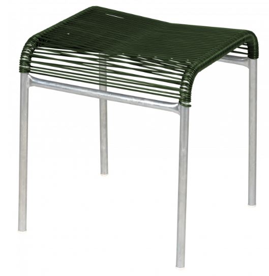 Hocker Säntis 1er Spaghetti tannengrün<br> Farbe: tannengrün