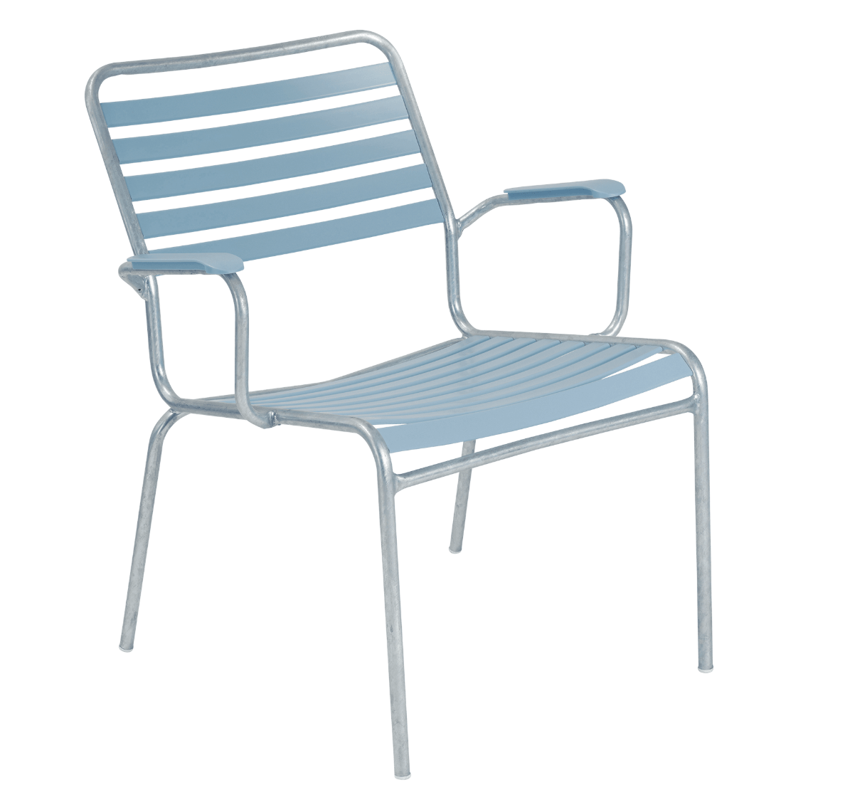 Sessel Rigi Salon m. Arml. bla<br> Farbe: pastellblau